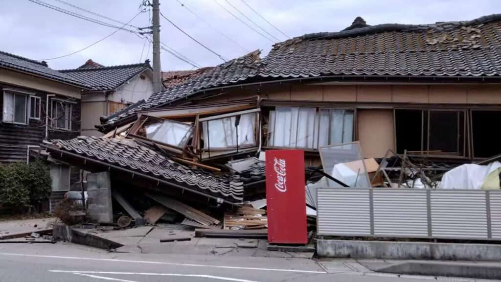 Earthquake in Japan