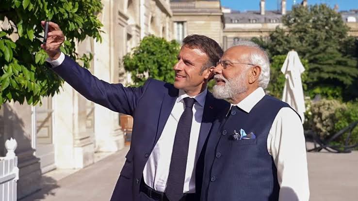 Modi and Macron's Jaipur