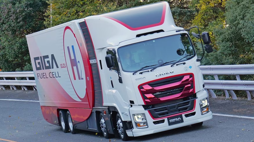 Isuzu-Honda-Fuel-Cell-FCEV-Semi-truck