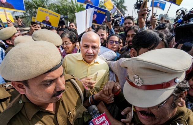 Sisodia's arrest