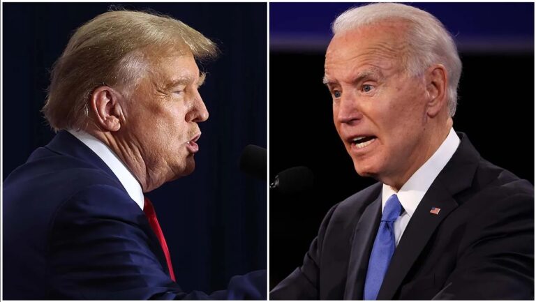 Trump and Biden